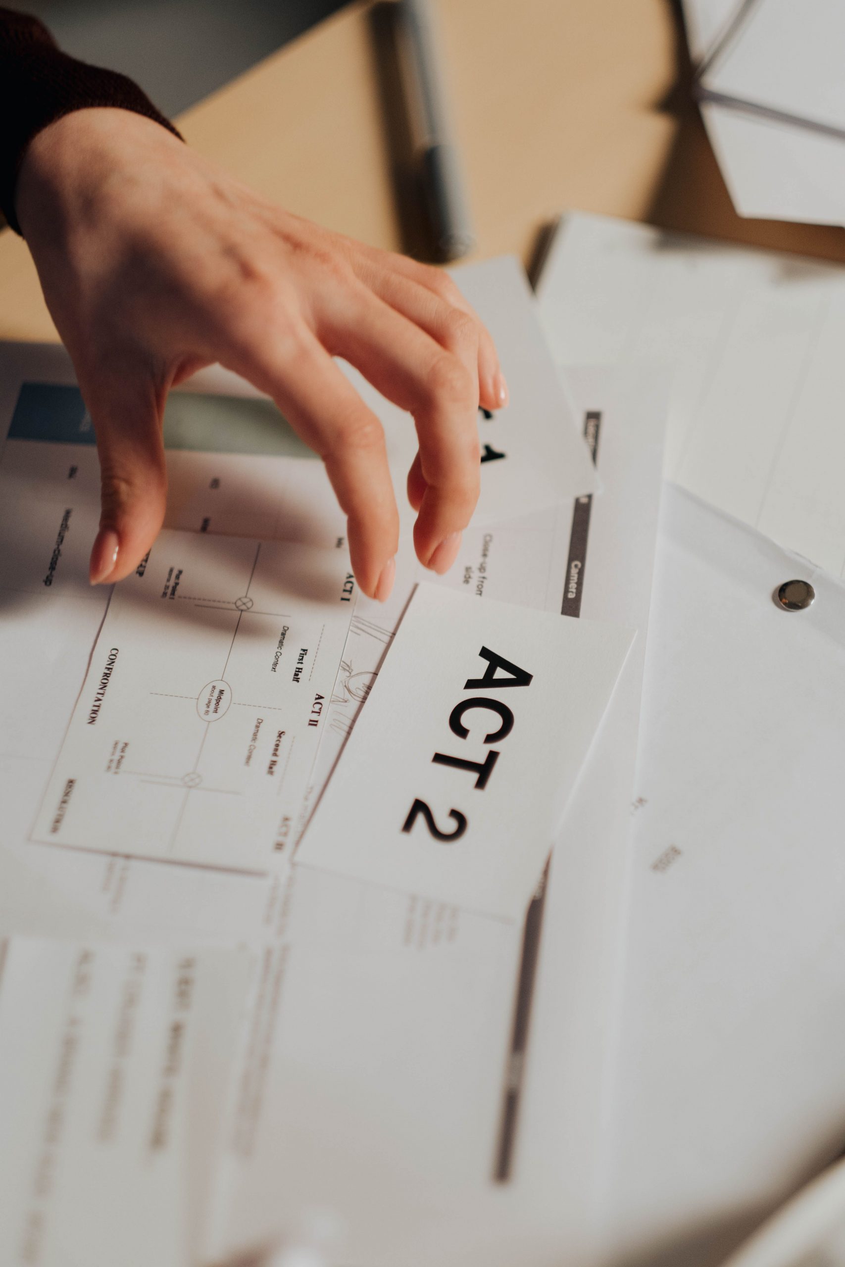 Choosing a story structure